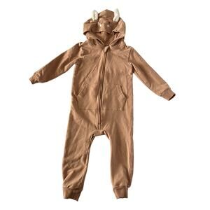 Petit Lem Hooded Bunny Playsuit (24m)